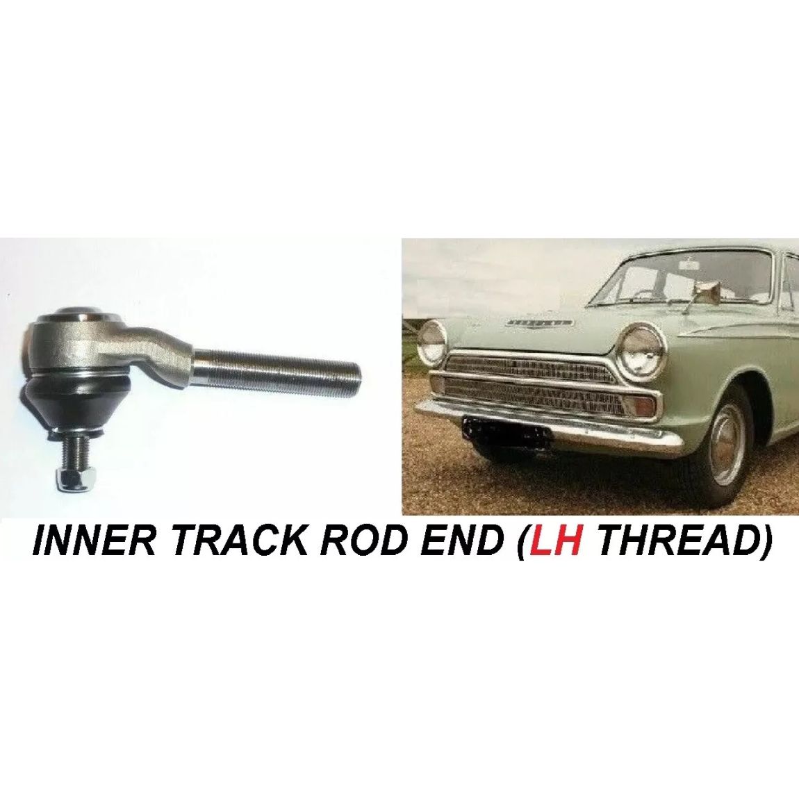 TRACK ROD END INNER x1 (Ford Cortina Mk1) (1962- 66) 